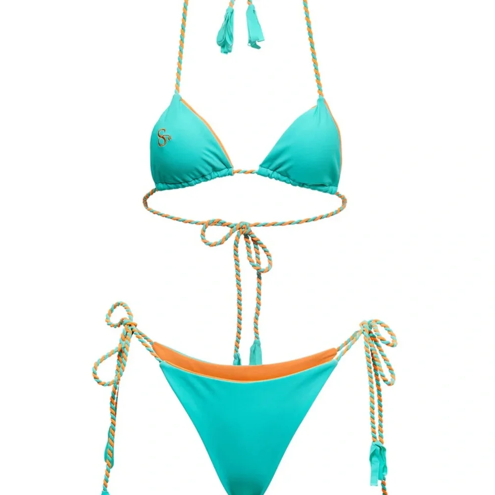 SBOVIA Tropical Sunset Bikini Swimsuit‎ Size XXS